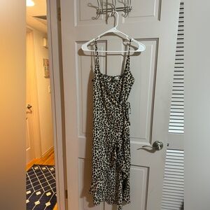 Womens H & M Divided Animal Print Dress Size 4